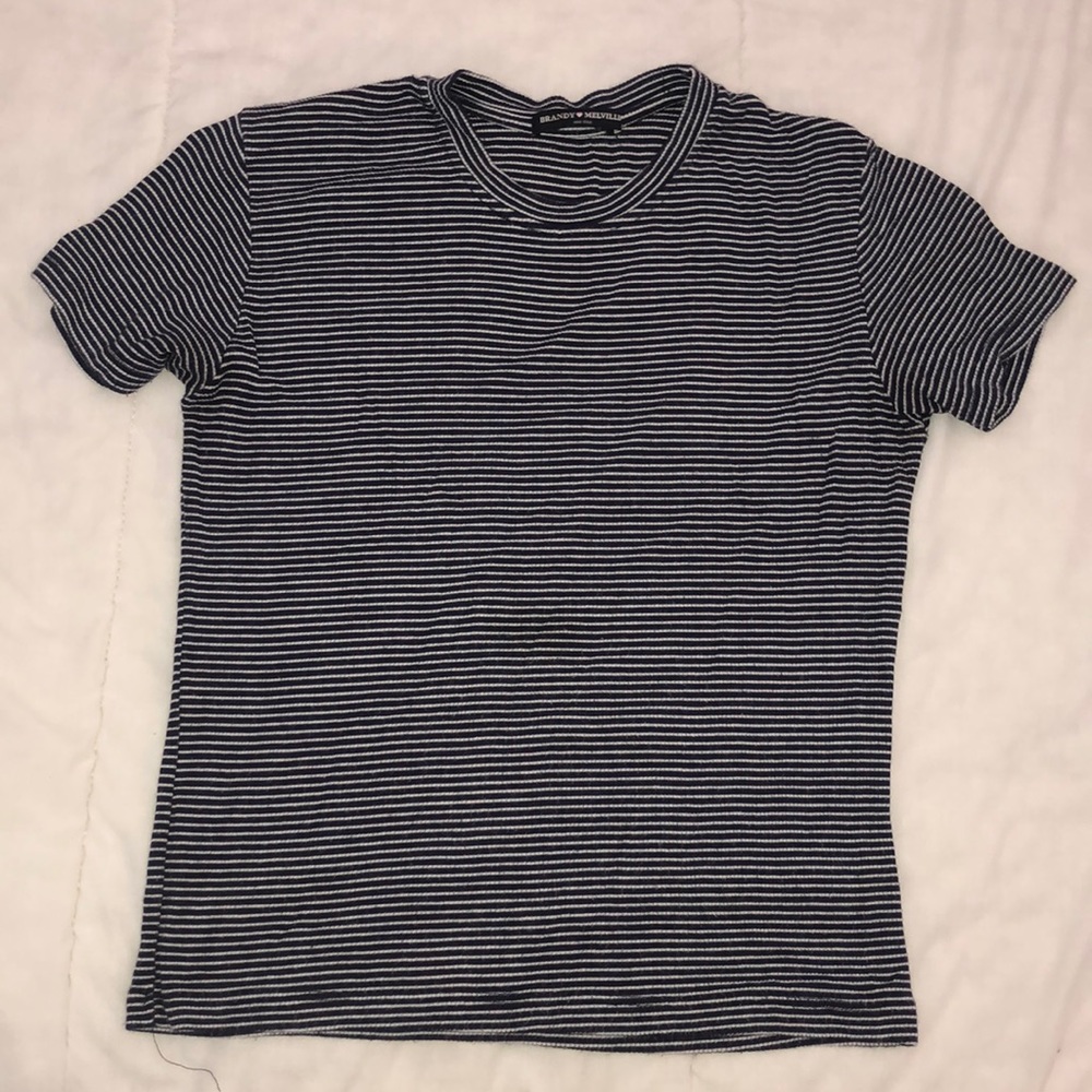 Brandy Melville stripped t shirt
